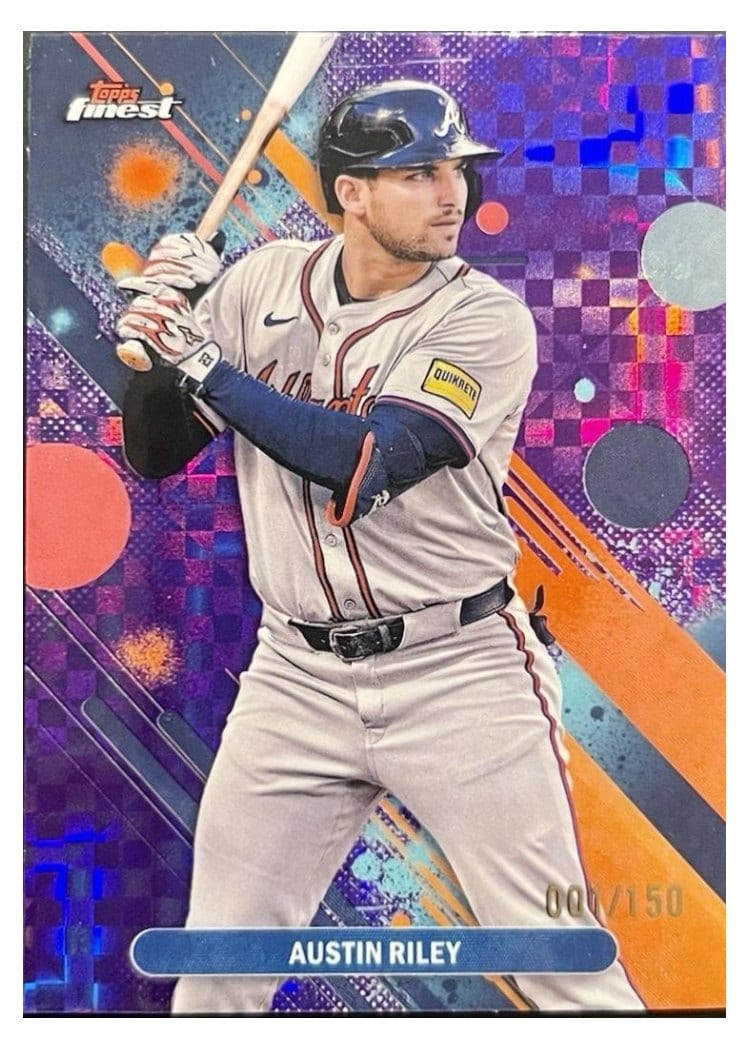 2025 Finest Base Set Austin Riley #99 card