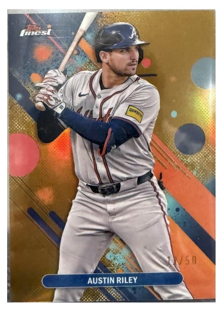2025 Finest Base Set Austin Riley #99 card