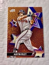 2025 Topps Cosmic Chrome StarFractor Austin Riley #SF-33 card