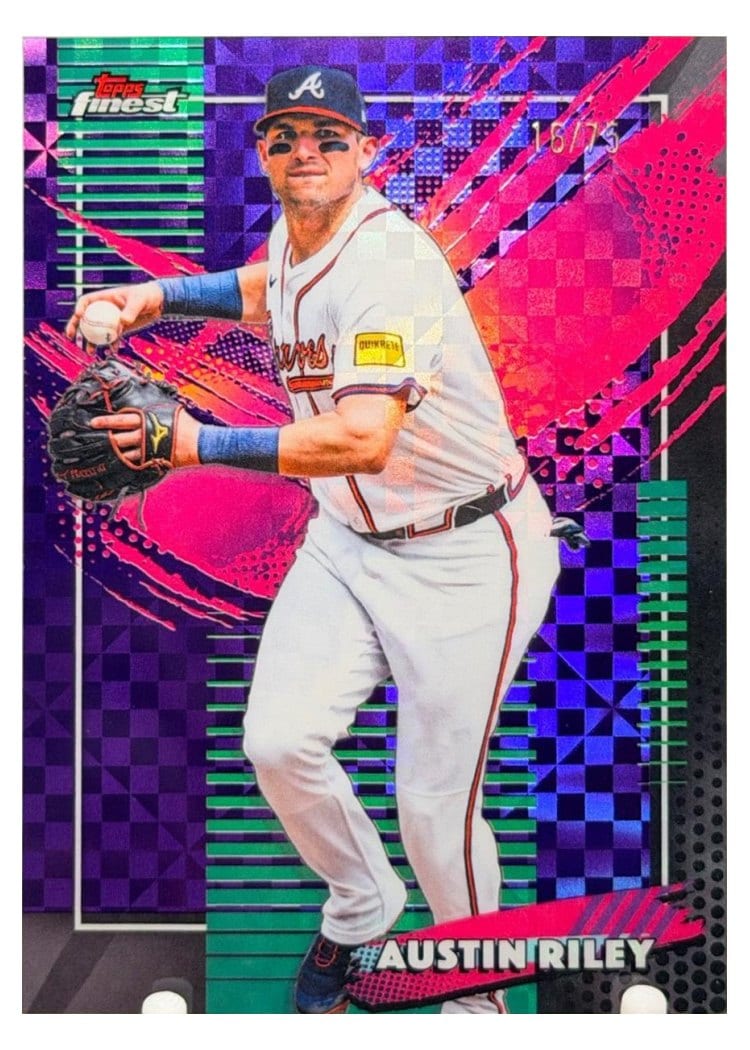 2026 Topps Finest Austin Riley #285 card