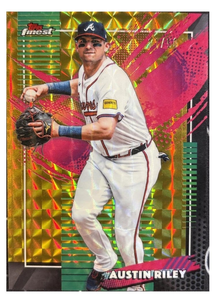 2026 Topps Finest Austin Riley #285 card