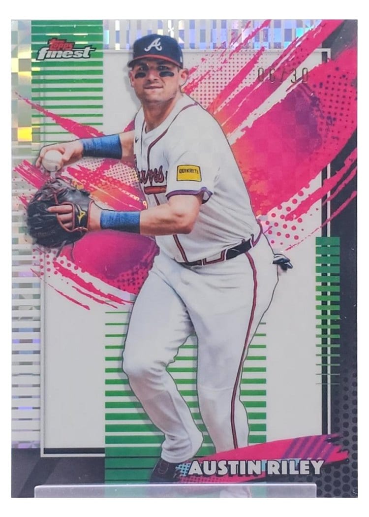 2026 Topps Finest Austin Riley #285 card