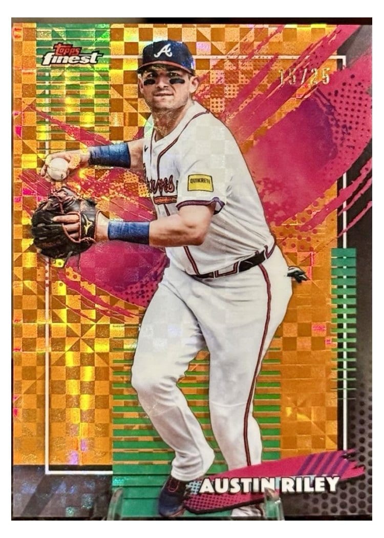 2026 Topps Finest Austin Riley #285 card