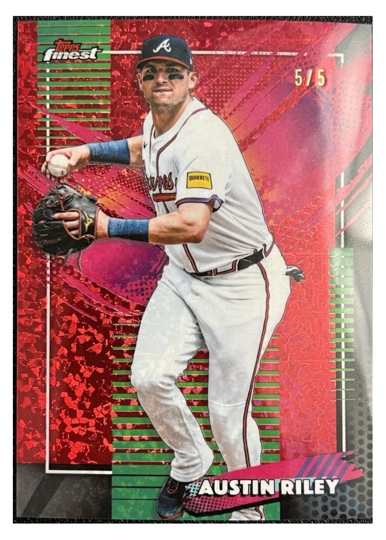 2026 Topps Finest Austin Riley #285 card