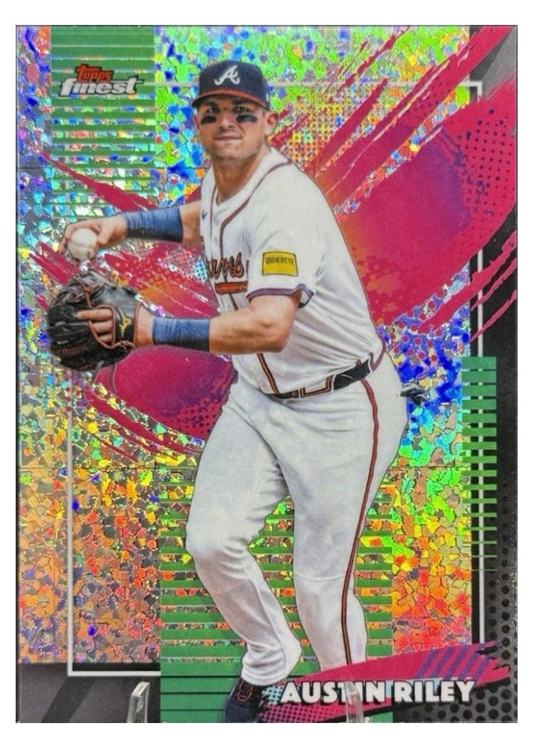 2026 Topps Finest Austin Riley #285 card