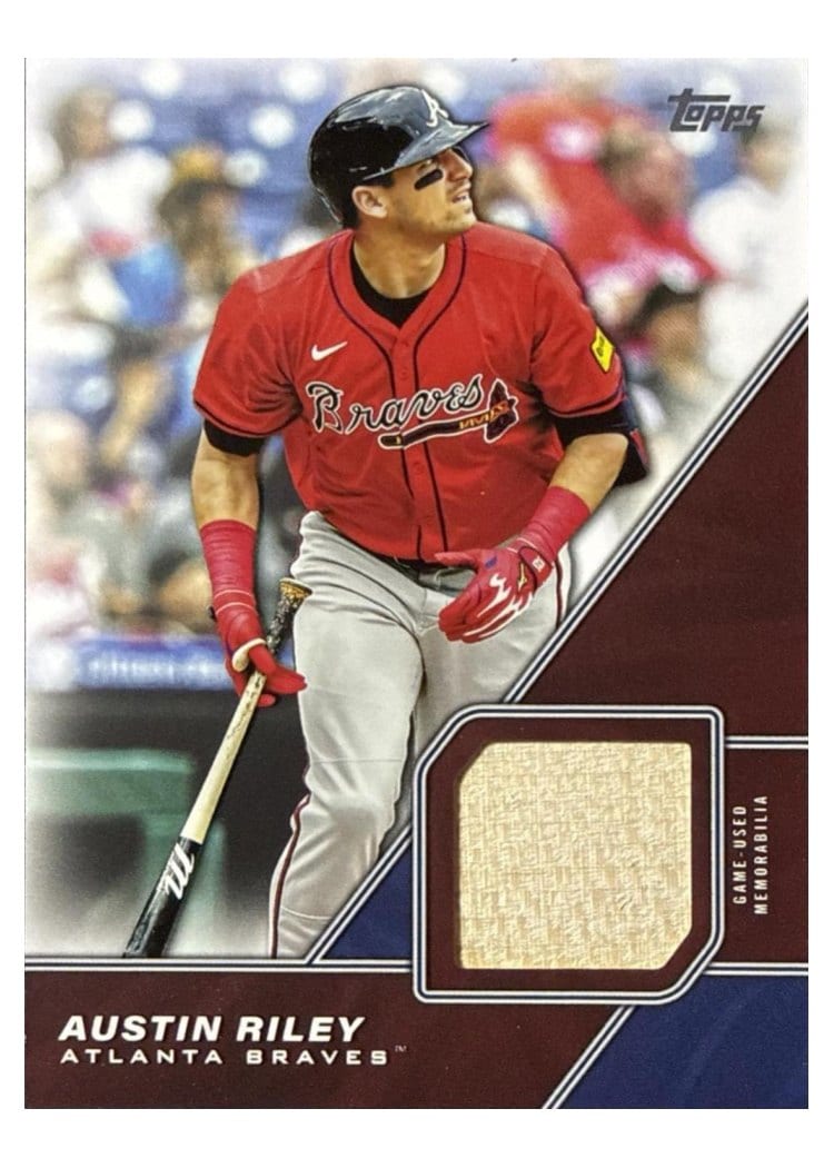 2026 Topps Major League Material Relics Austin Riley #MLM-ARI card