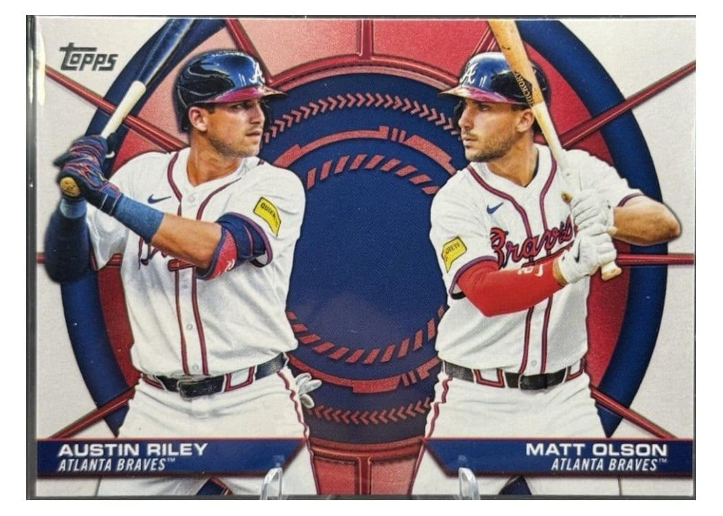 2025 Topps Dynamic Duos Austin Riley / Matt Olson #DD-17 card