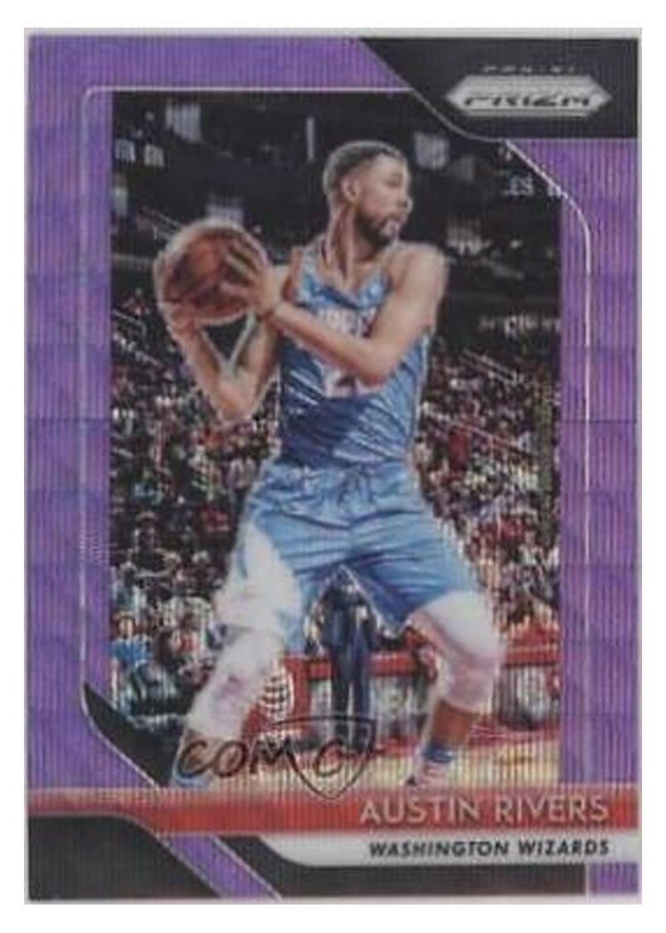 2018-19 Panini Prizm Base Set Austin Rivers #243 card