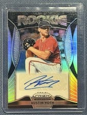 2019 Panini Prizm Rookie Autographs Austin Voth #RA-AV card