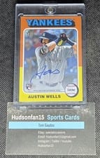 2024 Topps Heritage Real One Autograph Austin Wells #ROA-AW card