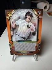 2024 Topps Triple Threads Single Jumbo Relics Austin Wells #SJR-AWE card