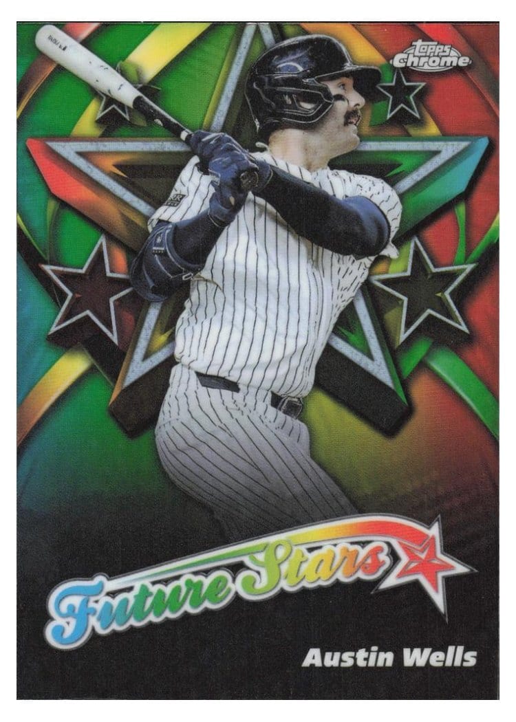 2025 Topps Chrome Future Stars Austin Wells #FS-9 card