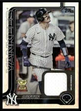 2025 Topps Real One Relics Austin Wells #591 card
