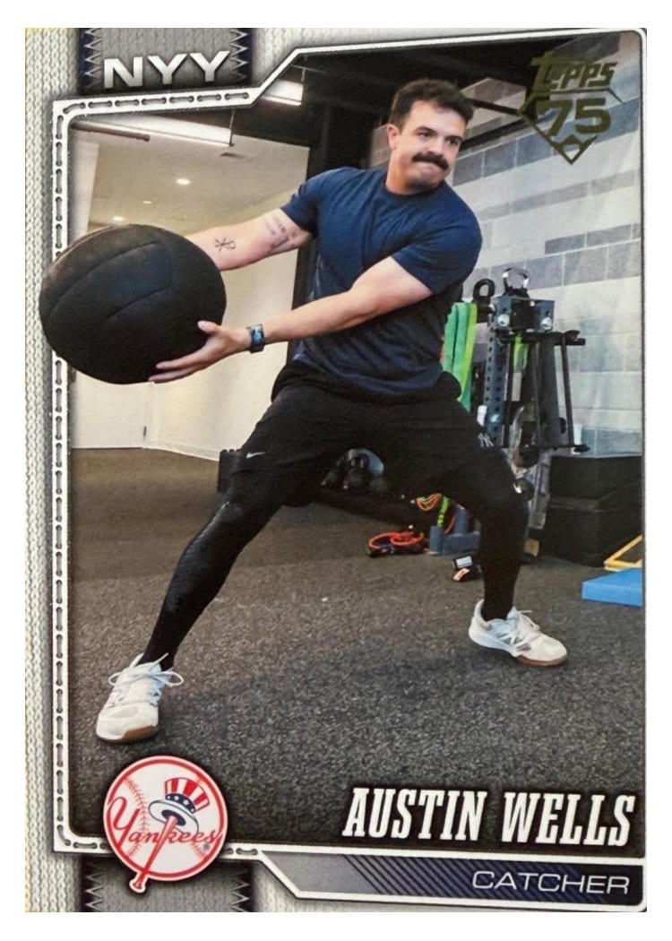 2026 Topps Base Set Austin Wells #220 card
