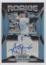 2019 Panini Prizm Rookie Autographs Austin Wynns #RA-AW card