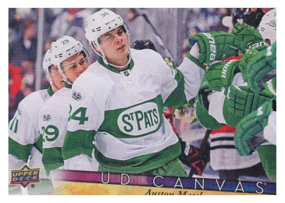 Auston Matthews, 2017 Upper Deck Canvas