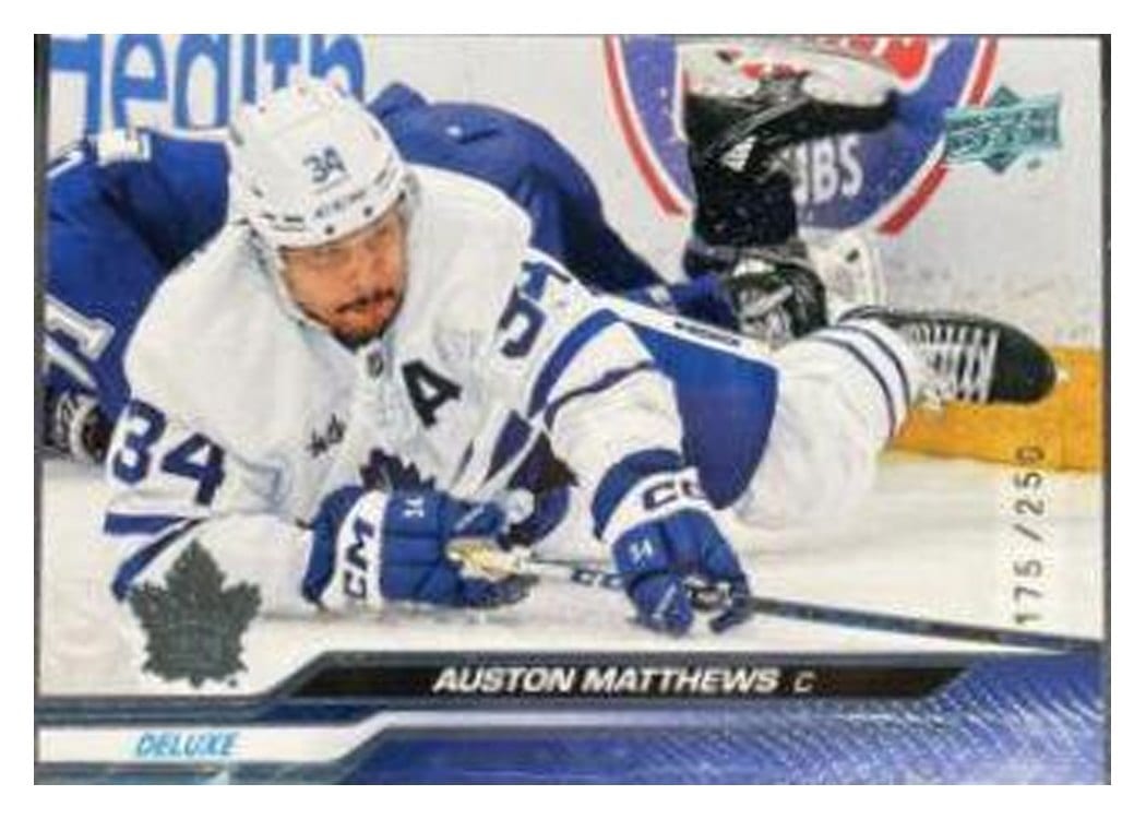 2023-24 Upper Deck Base Set Auston Matthews #167 card