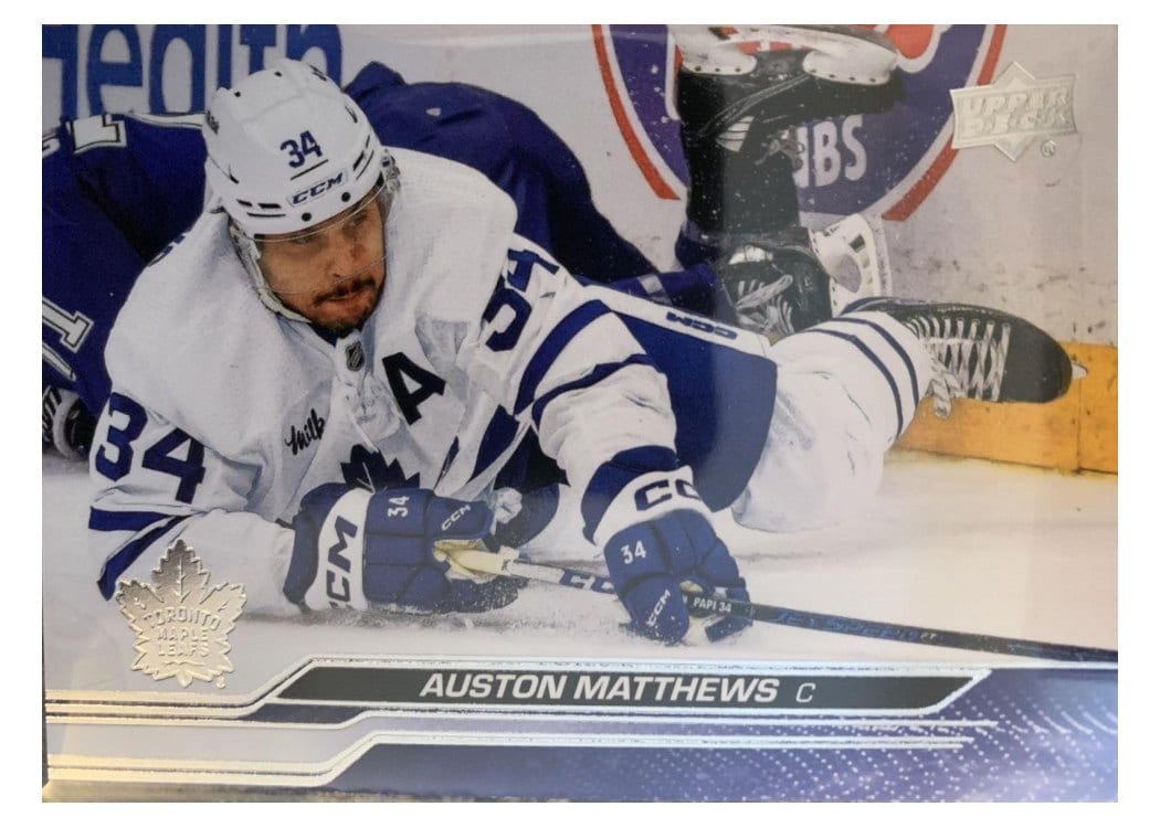 2023-24 Upper Deck Base Set Auston Matthews #167 card