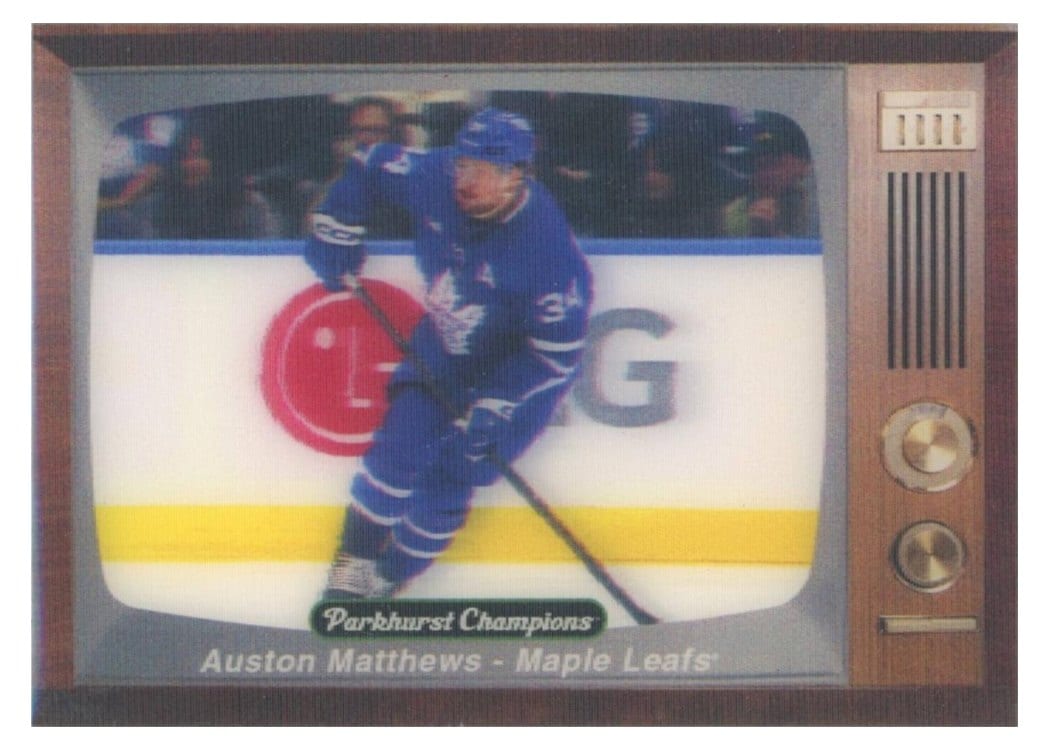 2024-25 Parkhurst Champions In Full Color Lenticulars Auston Matthews #FC-5 card