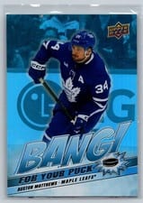 2024-25 Upper Deck Bang! For Your Puck Auston Matthews #BP-2 card