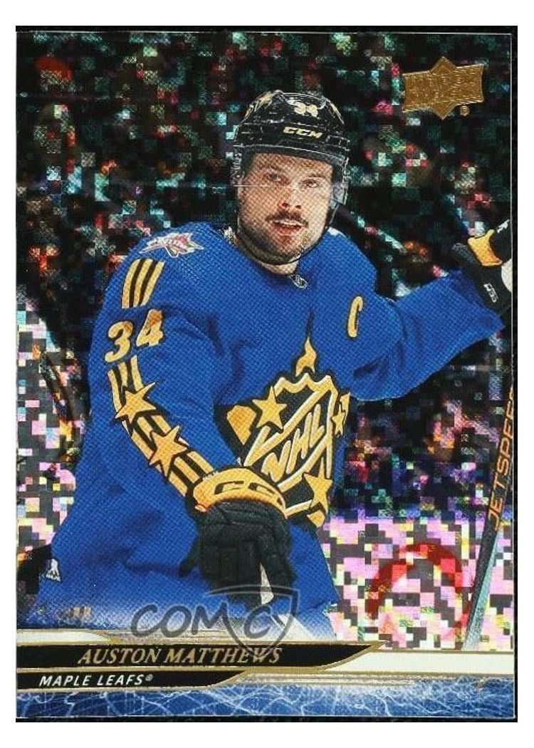 2024-25 Upper Deck Base Set Auston Matthews #657 card