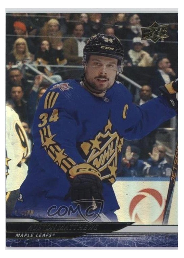 2024-25 Upper Deck Base Set Auston Matthews #657 card