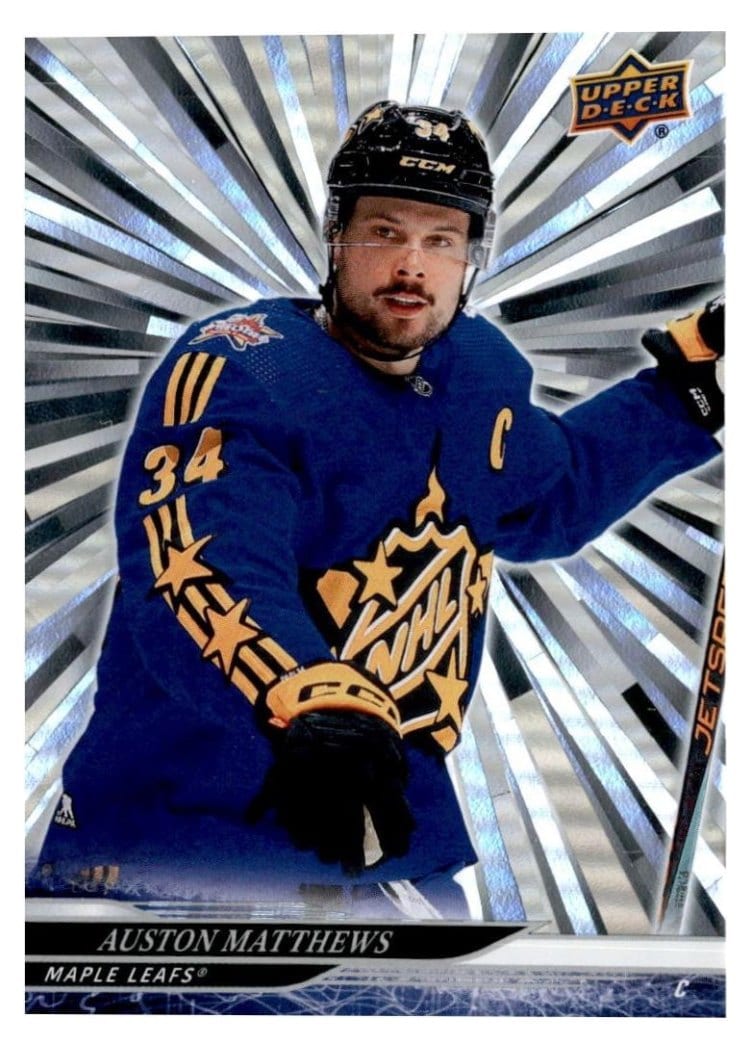 2024-25 Upper Deck Base Set Auston Matthews #657 card