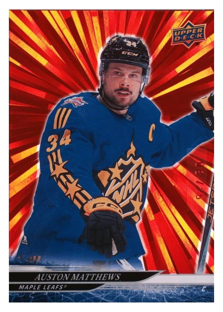 2024-25 Upper Deck Base Set Auston Matthews #657 card