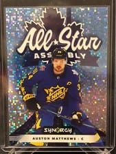 2024-25 Upper Deck Synergy All-Star Assembly Auston Matthews #AA-9 card