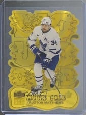 2024 SkyBox Metal Universe Liquid Gold Auston Matthews #13 card