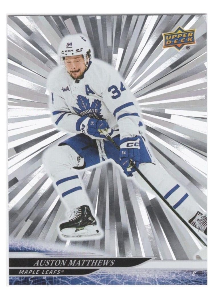 2024 Upper Deck Auston Matthews #411 card