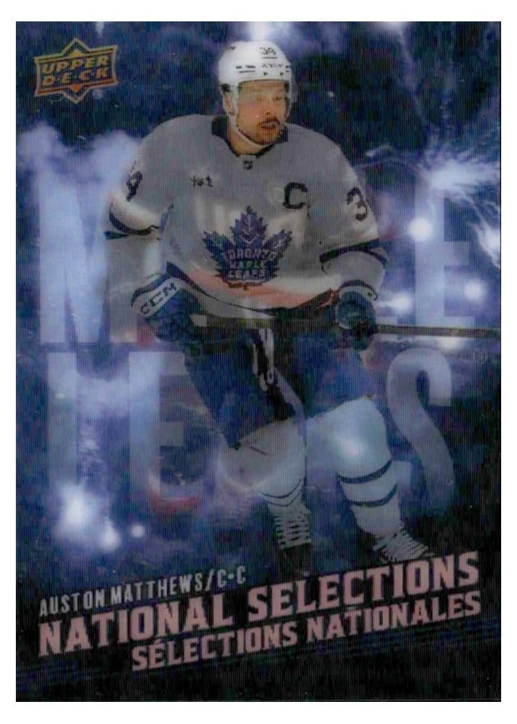 2025-26 Tim Hortons Collectors Series National Selections Auston Matthews #NS-5 card