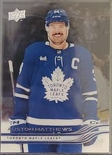 2025 Upper Deck Auston Matthews #161 card