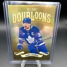 2025 Upper Deck Allure Doubloons Auston Matthews #DB-12 card