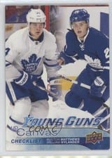 2016 Upper Deck Canvas Auston Matthews, William Nylander #C240 card