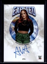 2025 Topps Exalted WWE Wrestling Exalted Autographs Ava #EXA-AVA card