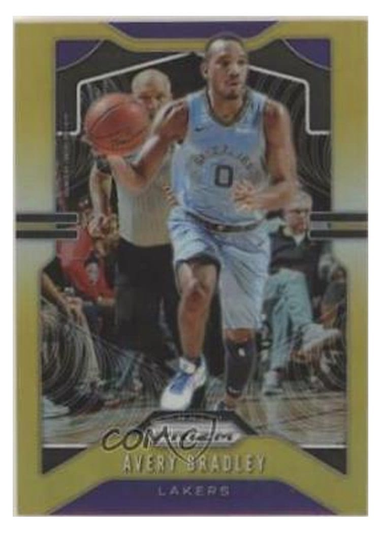 2019-20 Panini Prizm Base Set Avery Bradley #137 card