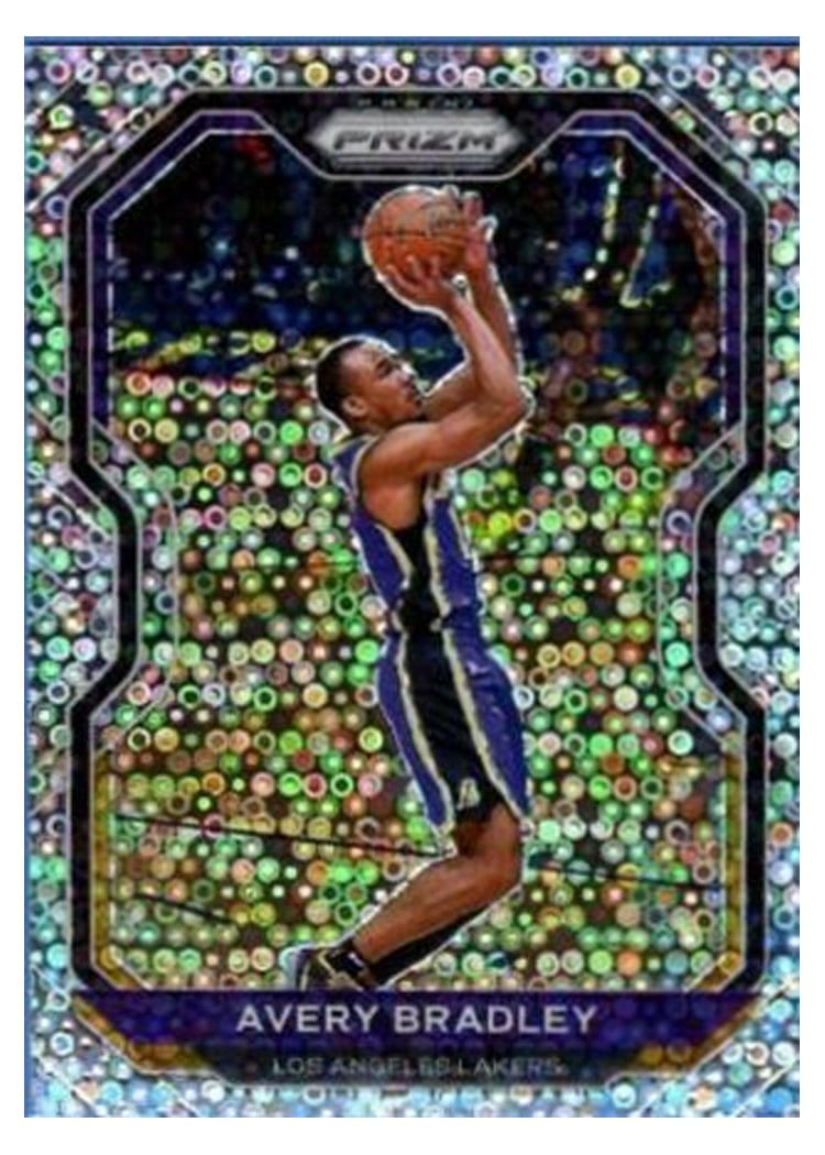2020-21 Panini Prizm Base Set Avery Bradley Fast Break Prizm #237 card