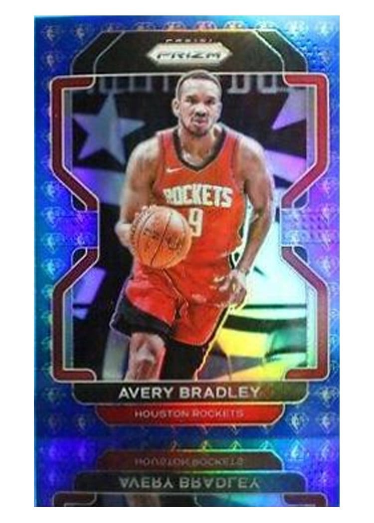 2021-22 Panini Prizm Base Set Avery Bradley Blue Prizm #109 card
