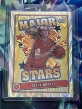 2024 Topps Chrome McDonald's All-American Major Stars Avery Howell #SES-AVH card