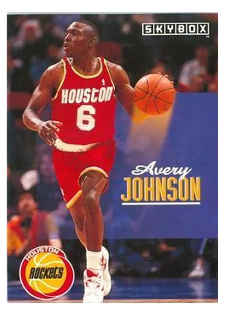 1992 Skybox Avery Johnson #87 card