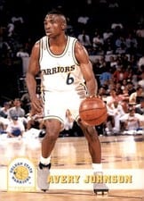1993-94 Hoops Base Set Avery Johnson #340 card