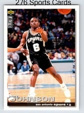 1995-96 Collector's Choice Base Set Avery Johnson #6 card