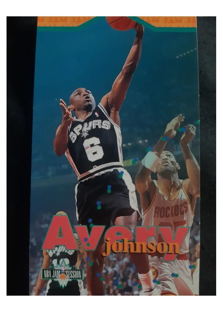 1995 Fleer Jam Session Avery Johnson #96 card