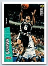 1996-97 Collector's Choice Base Set Avery Johnson #138 card
