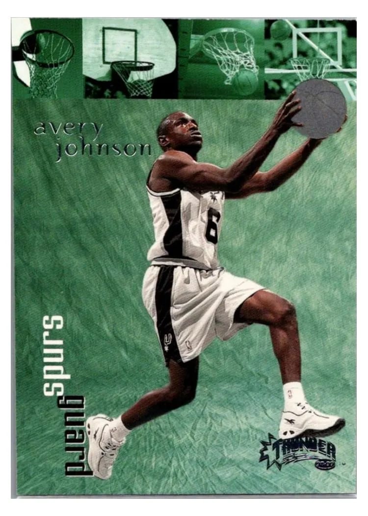 1998 Skybox Thunder Avery Johnson #12 card