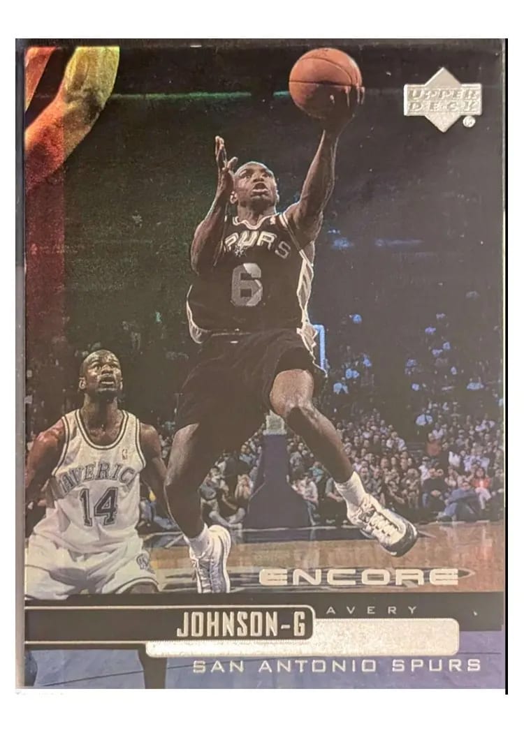 1999 Upper Deck Encore Avery Johnson #73 card