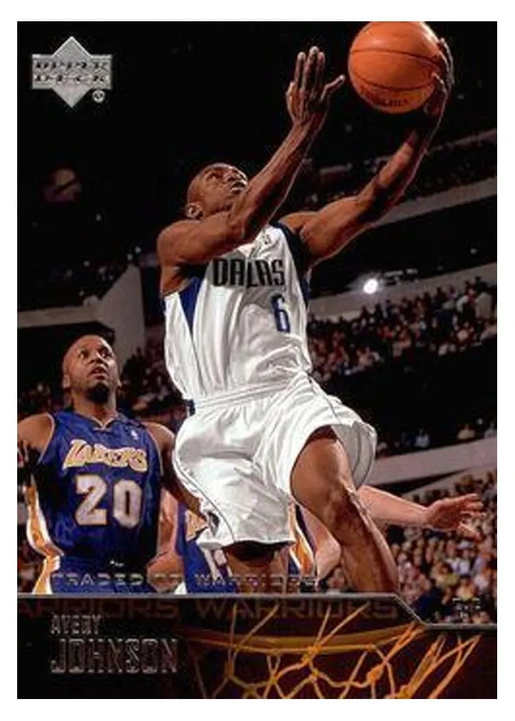 2003 Upper Deck Avery Johnson #80 card