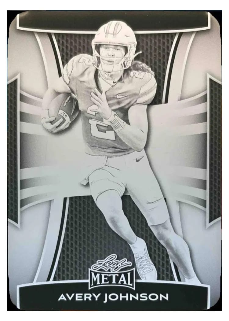2025 Leaf Metal Base Set Avery Johnson #10 card