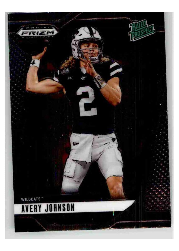 2025 Panini Prizm Draft Picks Base Set Avery Johnson #29 card